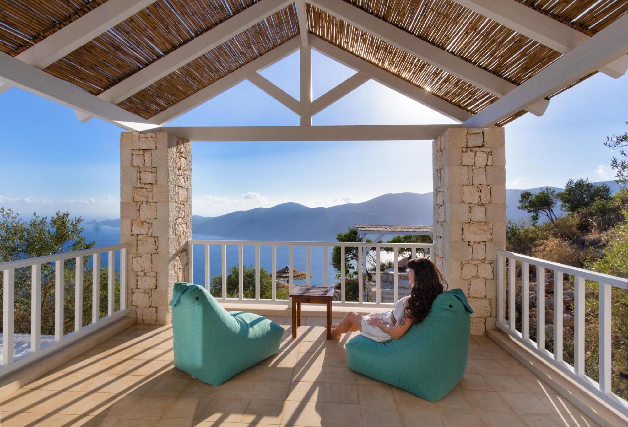 Heliopetra Luxury Villa Lefkas Vasilikí Exteriör bild